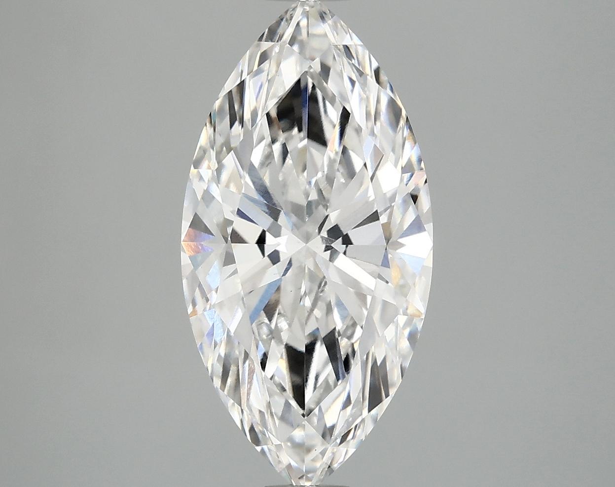 3.08 Carat Marquise Shaped Ideal Cut VS1 IGI Certified Lab Grown Diamond