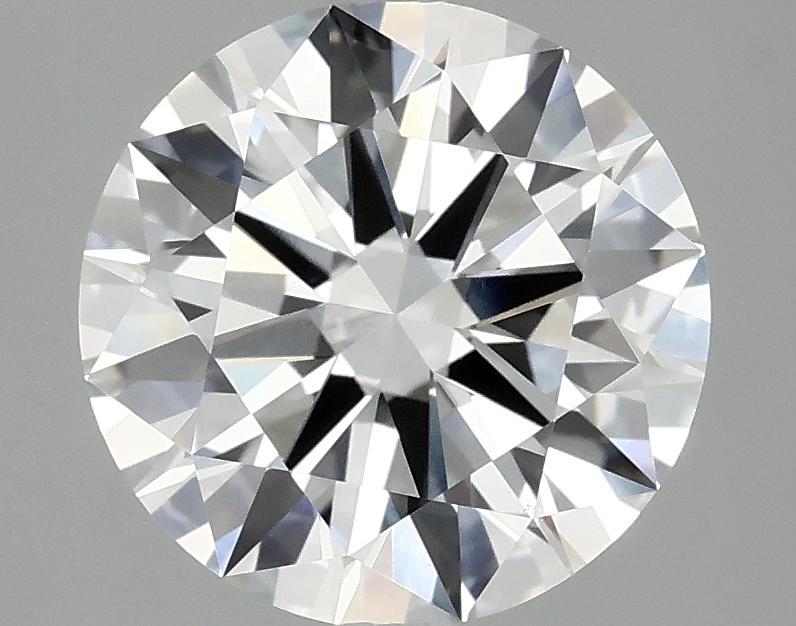 3.09 Carat Round Shaped Ideal Cut VVS2 IGI Certified Lab Grown Diamond