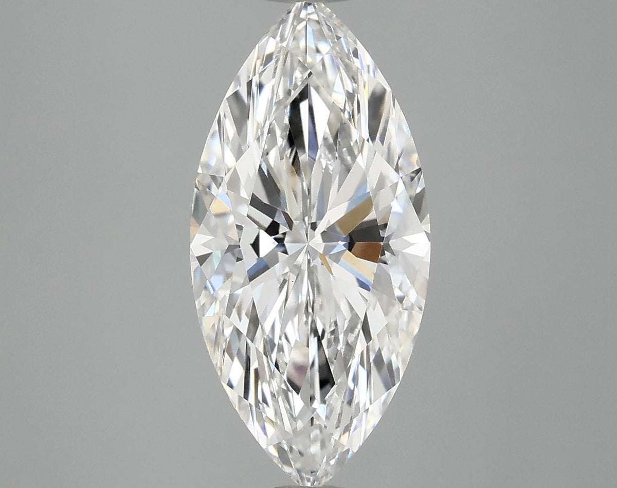 3.09 Carat Marquise Shaped Excellent Cut VS1 IGI Certified Lab Grown Diamond
