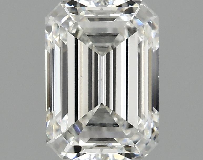 1.58 Carat Emerald Shaped Ideal Cut VS2 IGI Certified Lab Grown Diamond