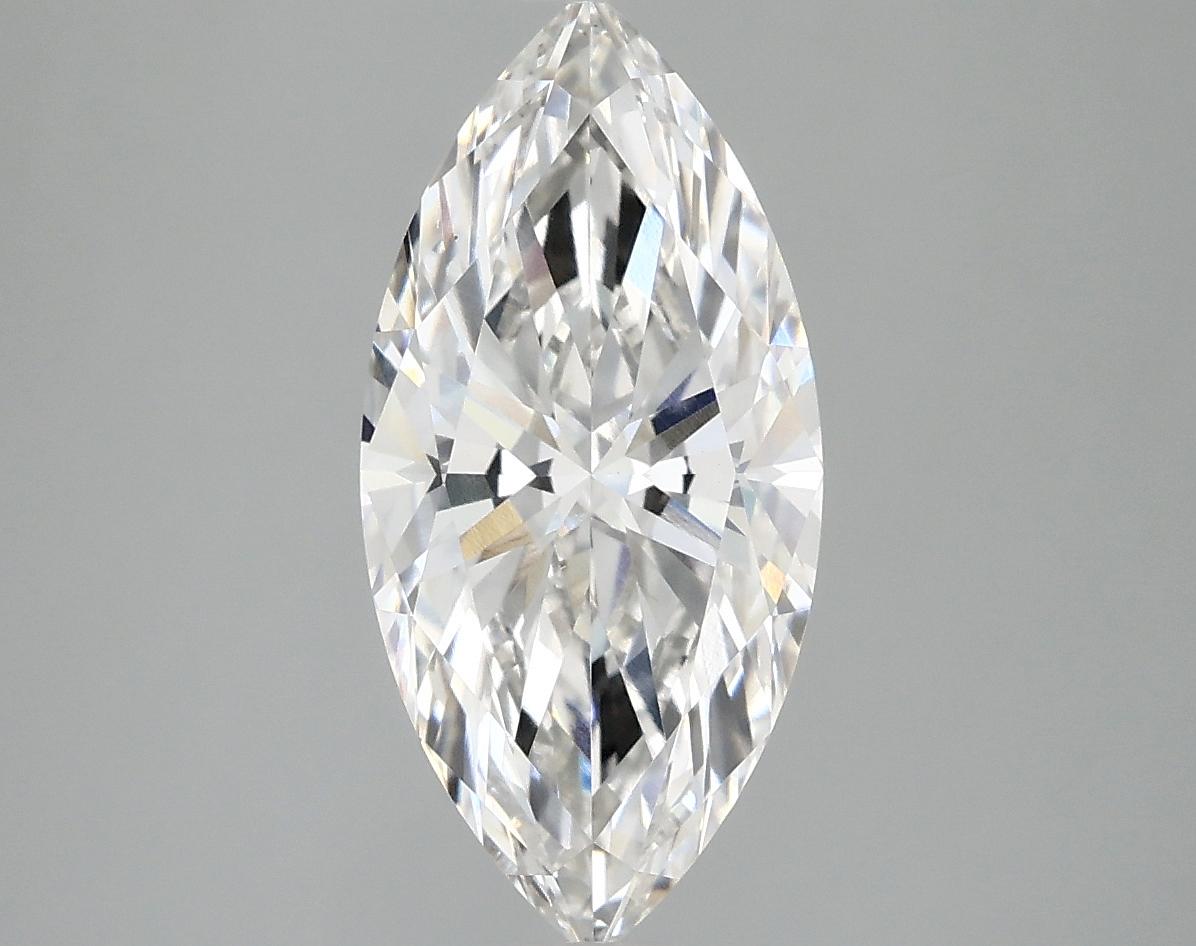 2.53 Carat Marquise Shaped Excellent Cut VS1 IGI Certified Lab Grown Diamond