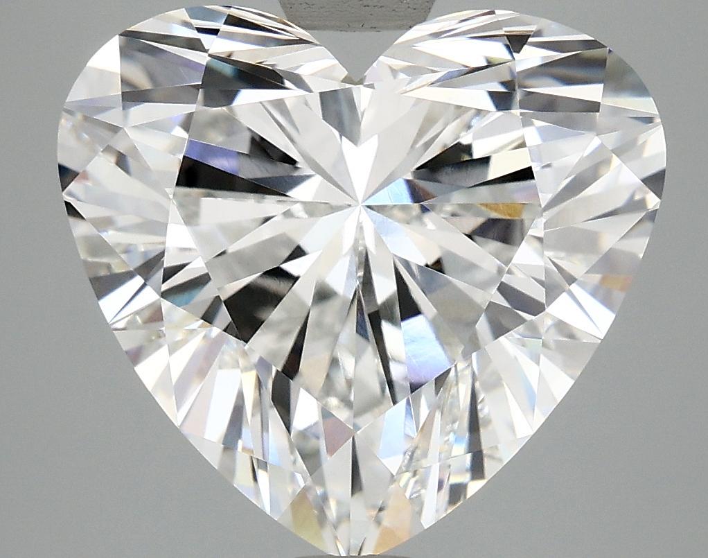 6.14 Carat Heart Shaped Ideal Cut VVS2 IGI Certified Lab Grown Diamond