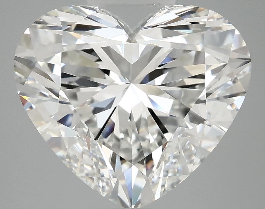 5.08 Carat Heart Shaped Ideal Cut VVS2 IGI Certified Lab Grown Diamond