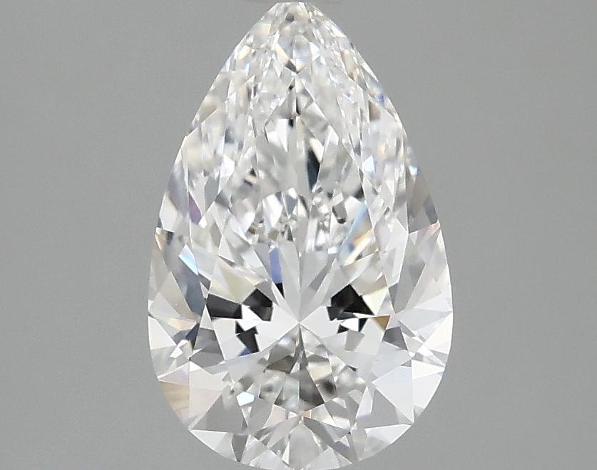 1.57 Carat Pear Shaped Ideal Cut VVS2 IGI Certified Lab Grown Diamond