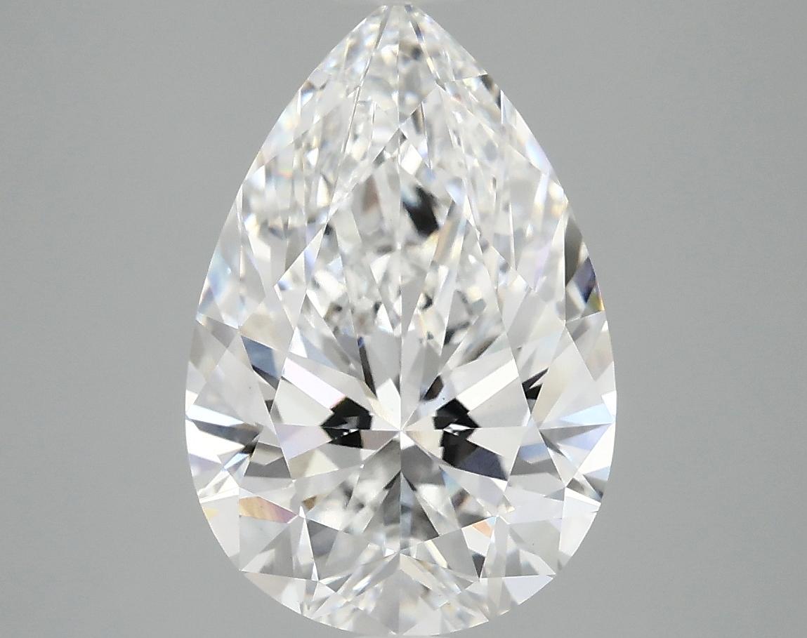 3.91 Carat Pear Shaped Excellent Cut VS1 IGI Certified Lab Grown Diamond