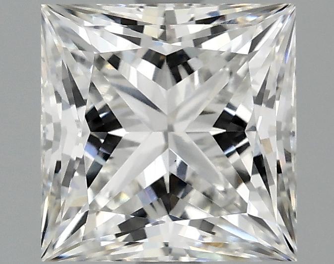 2.04 Carat Princess Shaped Ideal Cut VS1 IGI Certified Lab Grown Diamond
