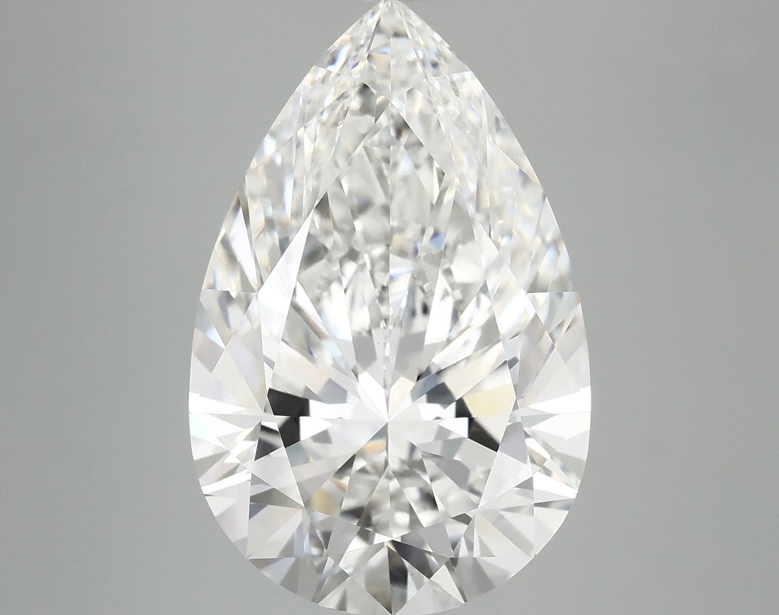 7.0 Carat Pear Shaped Ideal Cut VVS2 IGI Certified Lab Grown Diamond