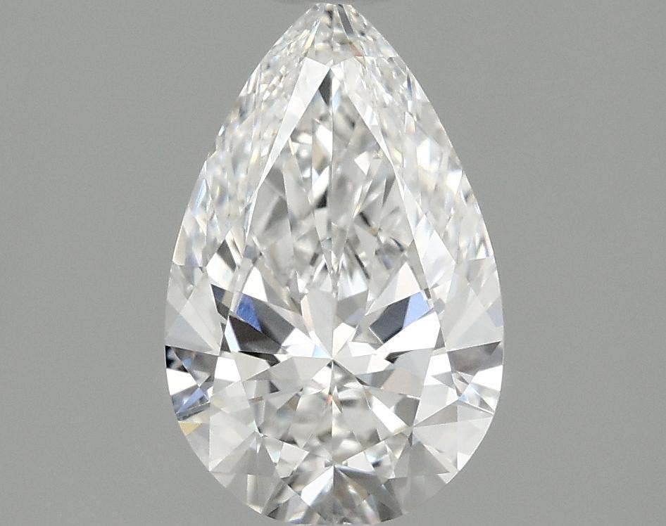 1.02 Carat Pear Shaped Ideal Cut VVS2 IGI Certified Lab Grown Diamond