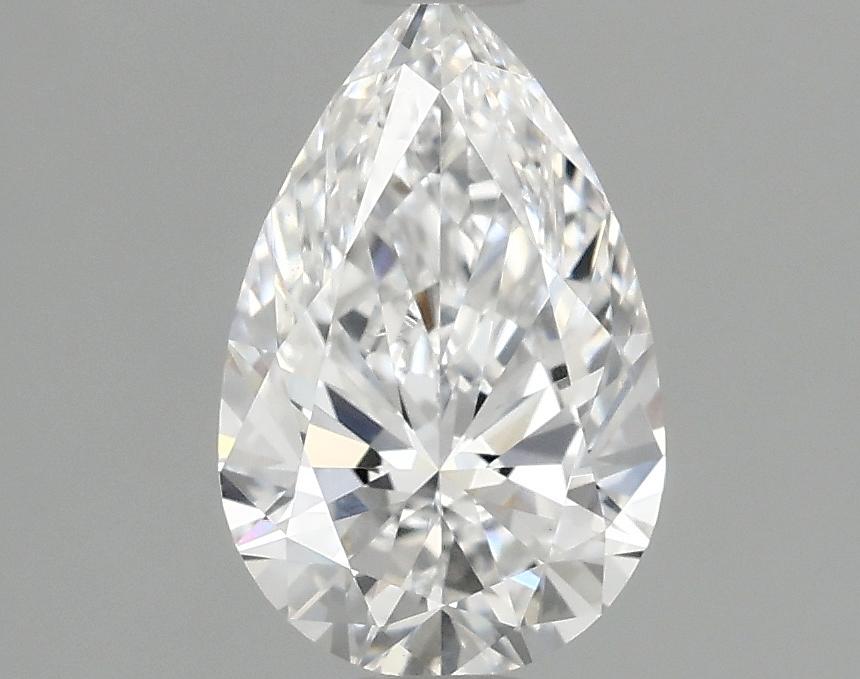 0.97 Carat Pear Shaped Ideal Cut VVS2 IGI Certified Lab Grown Diamond