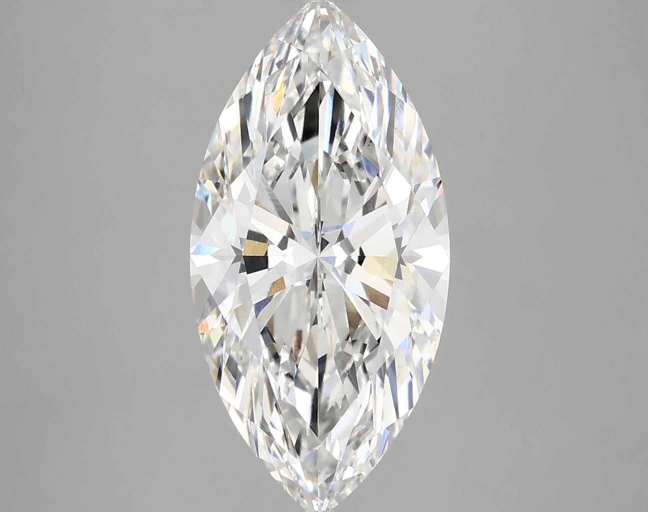 3.45 Carat Marquise Shaped Ideal Cut VS1 IGI Certified Lab Grown Diamond
