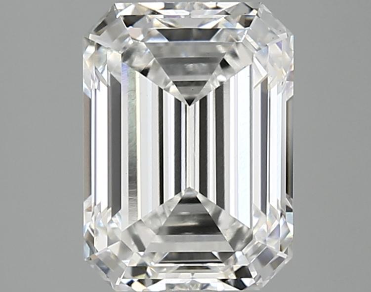 3.09 Carat Emerald Shaped Excellent Cut VS1 IGI Certified Lab Grown Diamond