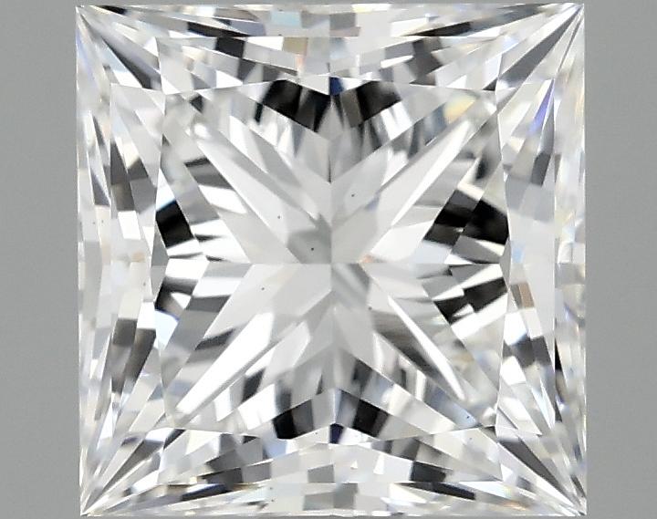 2.54 Carat Princess Shaped Ideal Cut VS1 IGI Certified Lab Grown Diamond