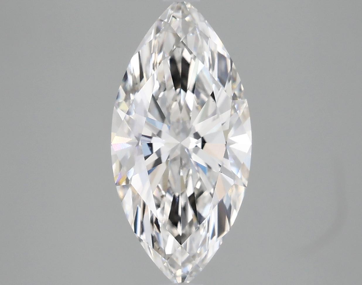 2.57 Carat Marquise Shaped Excellent Cut VS1 IGI Certified Lab Grown Diamond