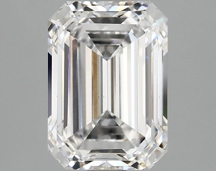 2.1 Carat Emerald Shaped Ideal Cut VS1 IGI Certified Lab Grown Diamond