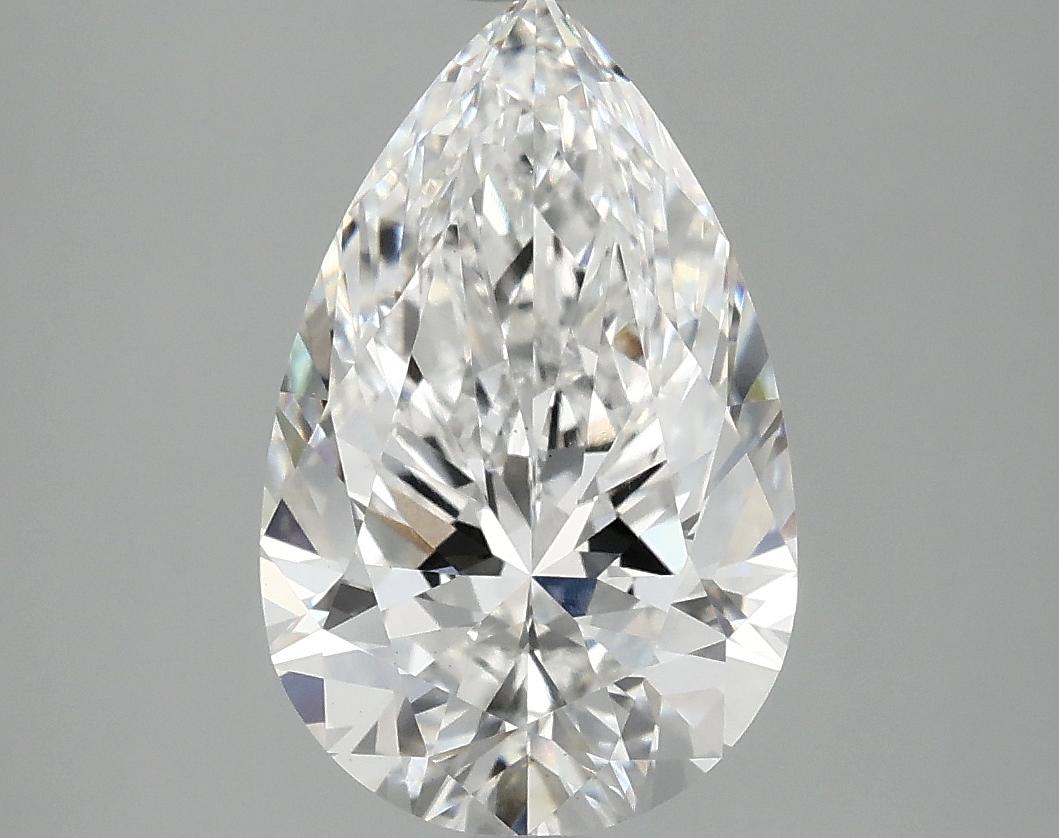 3.05 Carat Pear Shaped Ideal Cut VS1 IGI Certified Lab Grown Diamond