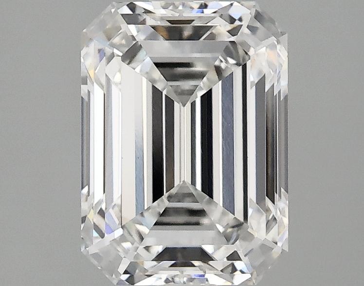 2.1 Carat Emerald Shaped Excellent Cut VS1 IGI Certified Lab Grown Diamond