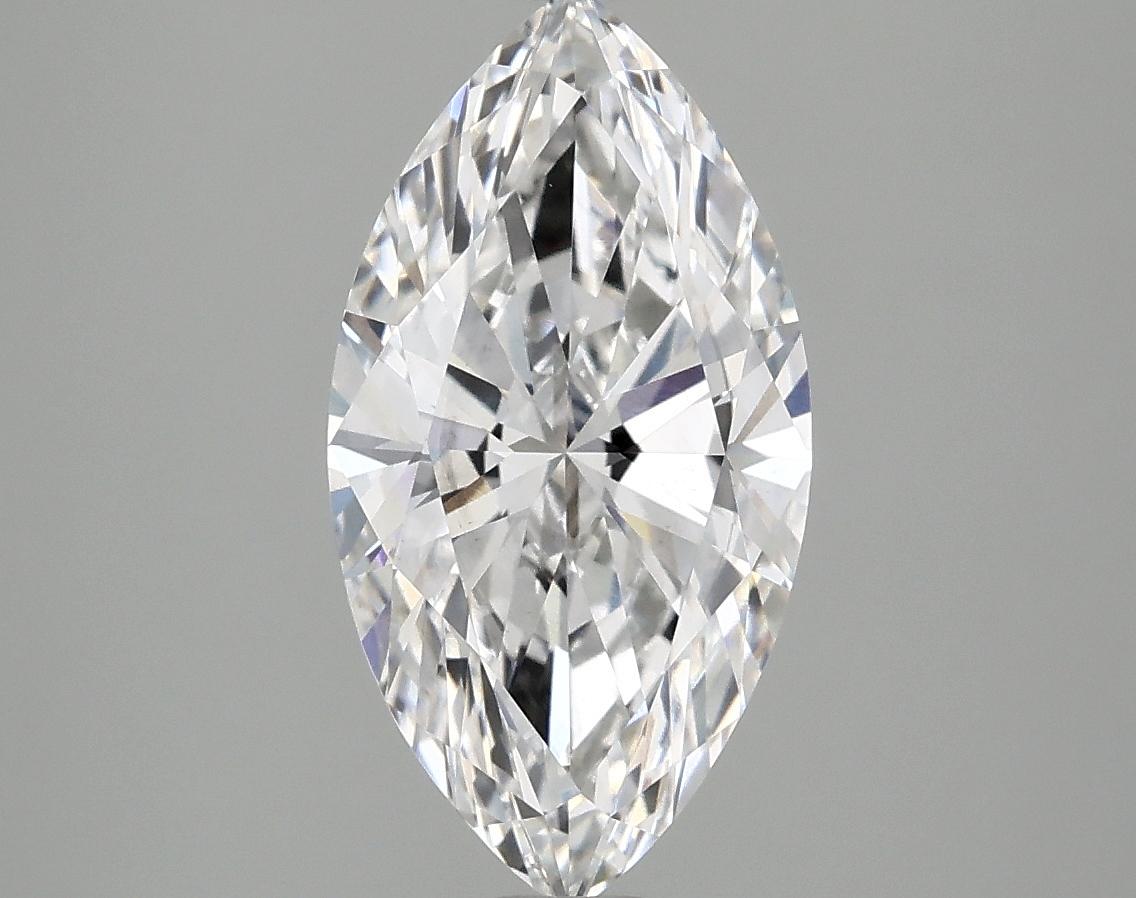 2.41 Carat Marquise Shaped Excellent Cut VS2 IGI Certified Lab Grown Diamond