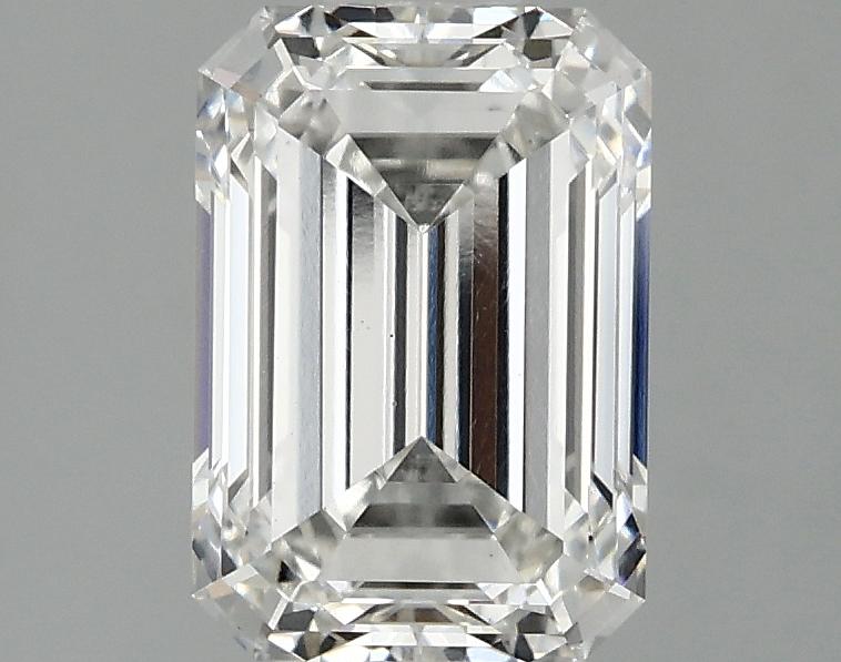 2.05 Carat Emerald Shaped Ideal Cut VVS2 IGI Certified Lab Grown Diamond