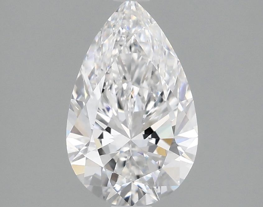 1.45 Carat Pear Shaped Ideal Cut VVS2 IGI Certified Lab Grown Diamond