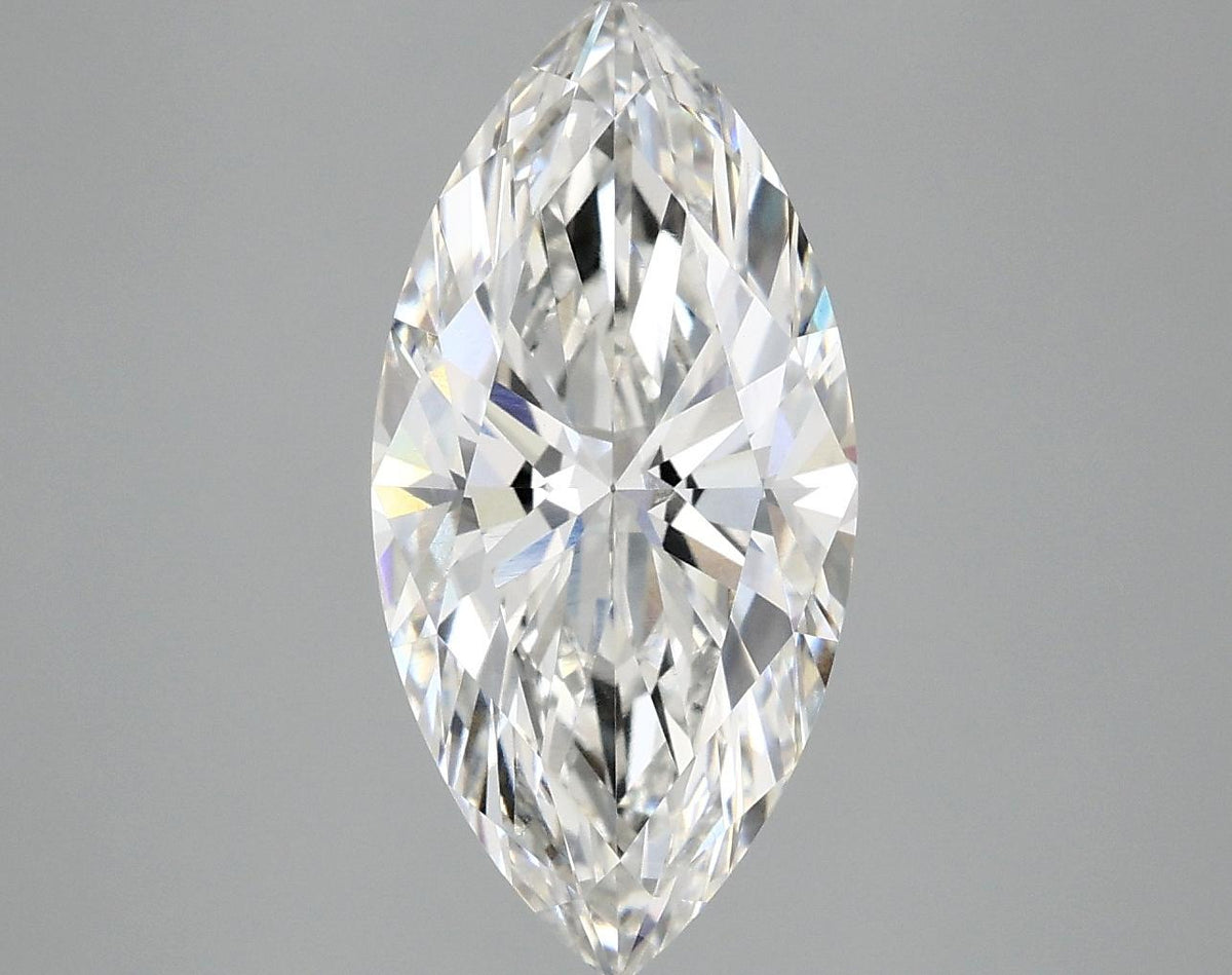 3.07 Carat Marquise Shaped Ideal Cut VS1 IGI Certified Lab Grown Diamond