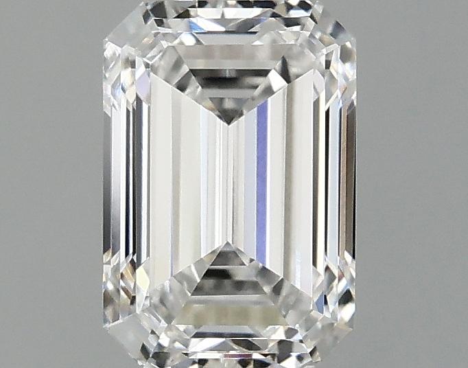 0.99 Carat Emerald Shaped Ideal Cut VVS2 IGI Certified Lab Grown Diamond