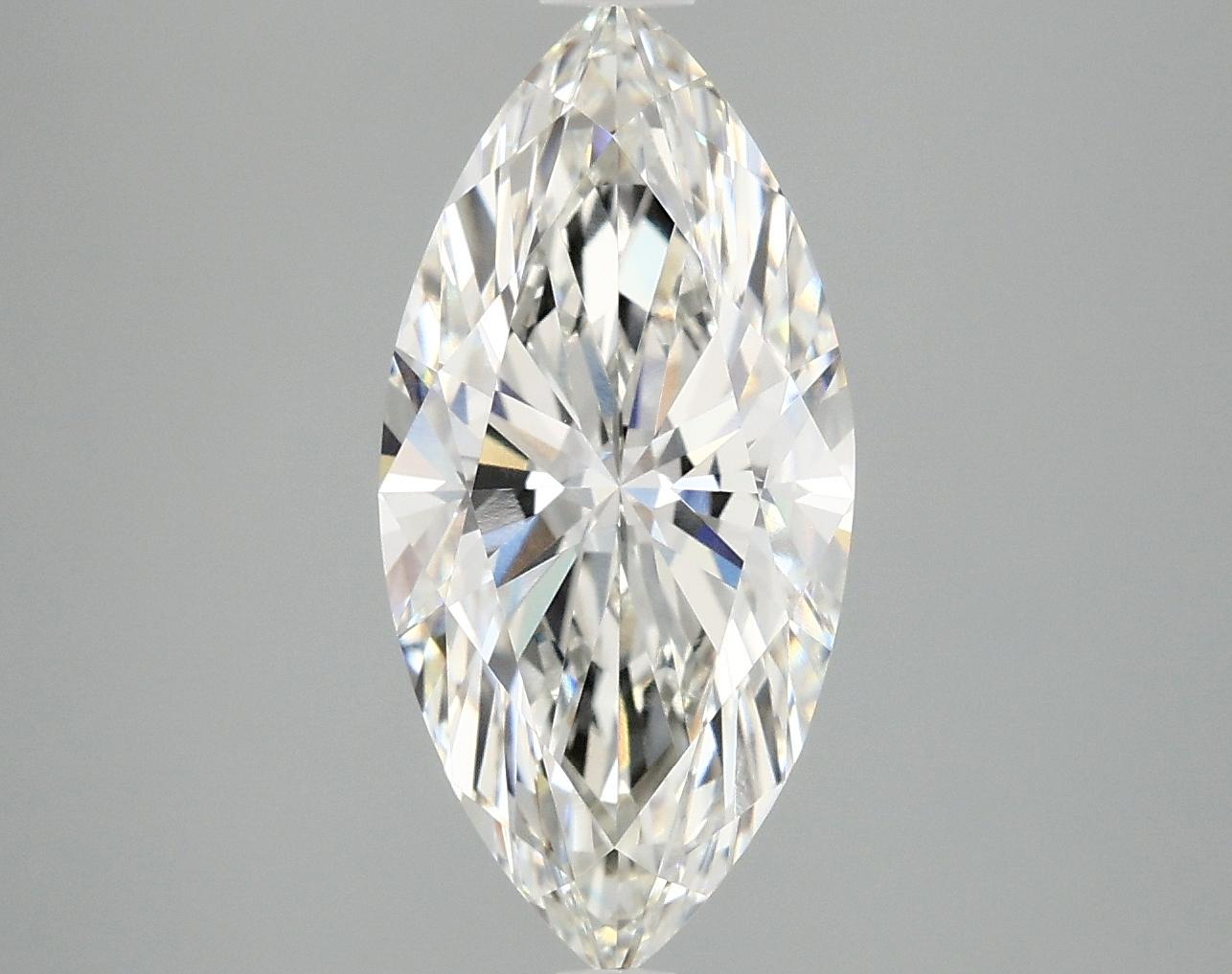 3.05 Carat Marquise Shaped Excellent Cut VVS1 IGI Certified Lab Grown Diamond