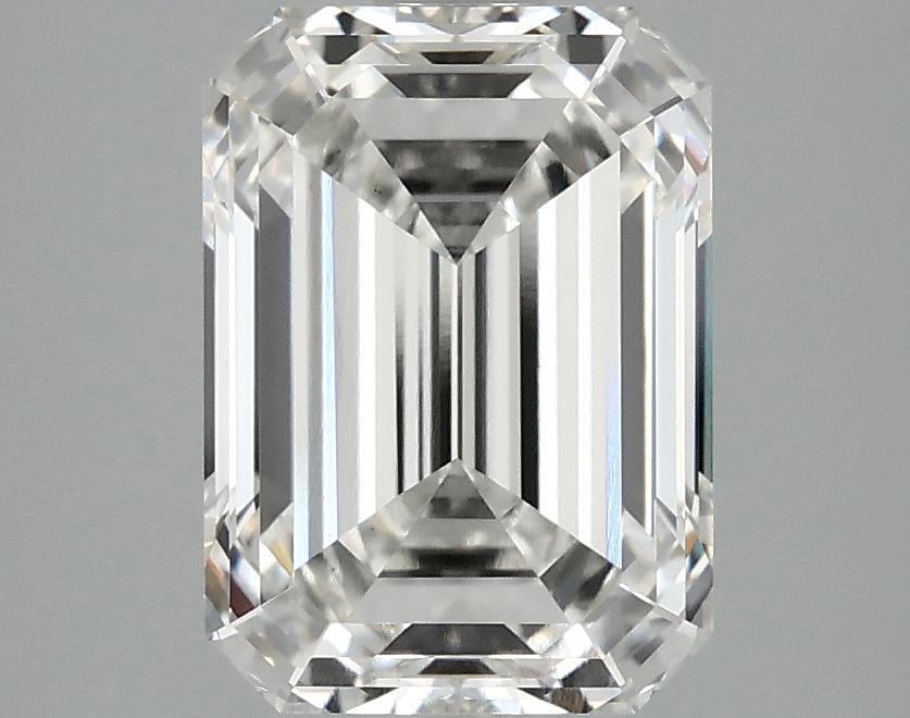 3.08 Carat Emerald Shaped Excellent Cut VS1 IGI Certified Lab Grown Diamond