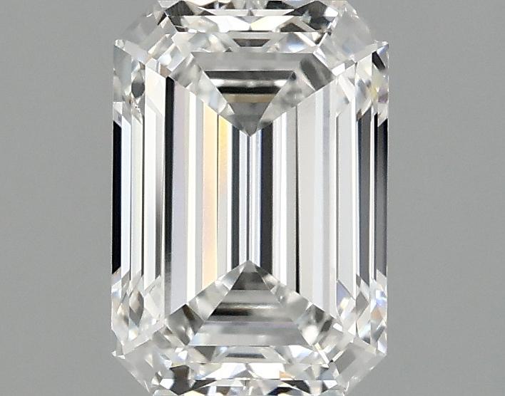 1.87 Carat Emerald Shaped Ideal Cut VVS2 IGI Certified Lab Grown Diamond
