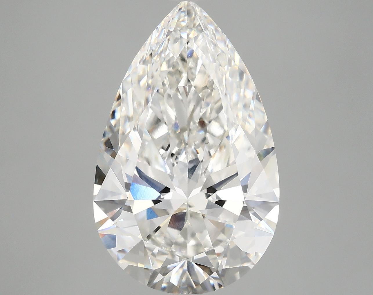 4.84 Carat Pear Shaped Ideal Cut VS1 IGI Certified Lab Grown Diamond