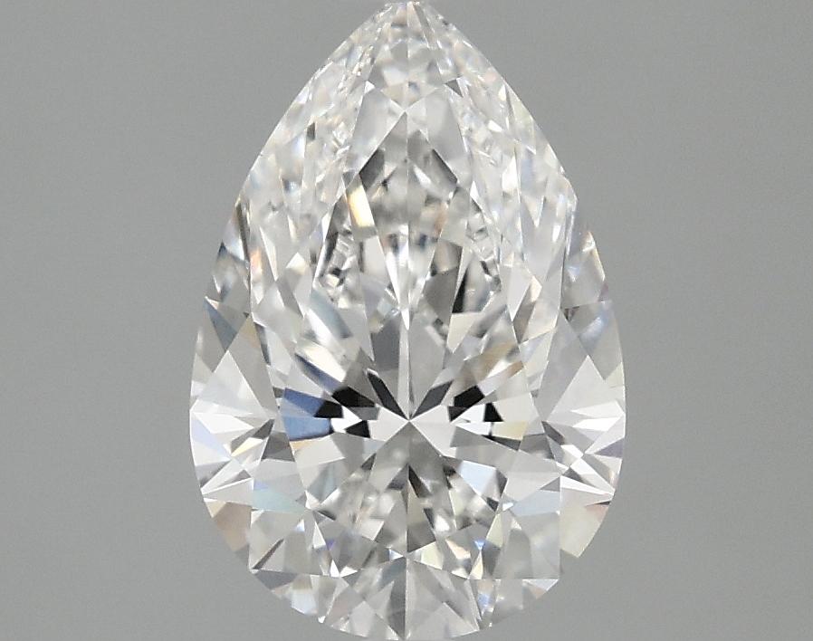 2.07 Carat Pear Shaped Excellent Cut VVS2 IGI Certified Lab Grown Diamond