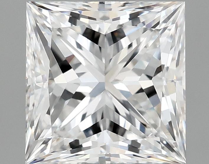 1.88 Carat Princess Shaped Ideal Cut VVS2 IGI Certified Lab Grown Diamond
