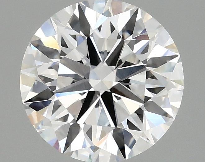 2.06 Carat Round Shaped Ideal Cut VVS2 IGI Certified Lab Grown Diamond