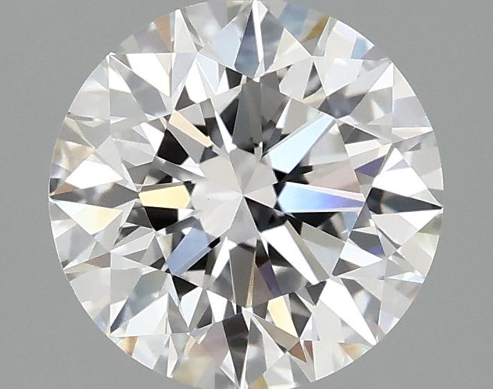 2.09 Carat Round Shaped Excellent Cut VVS2 IGI Certified Lab Grown Diamond