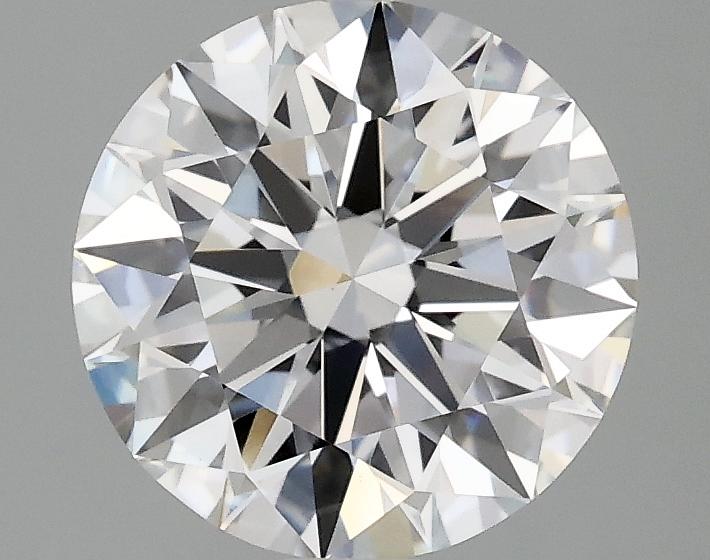 2.03 Carat Round Shaped Ideal Cut VVS2 IGI Certified Lab Grown Diamond