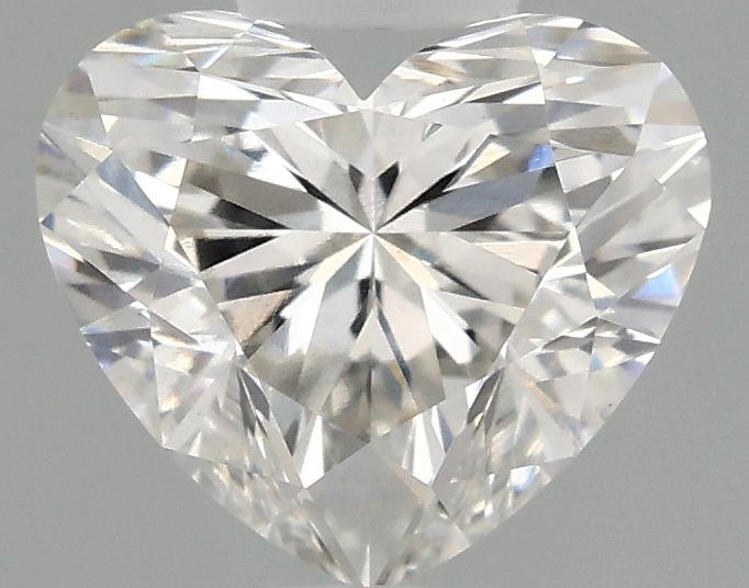 1.07 Carat Heart Shaped Ideal Cut VS2 IGI Certified Lab Grown Diamond