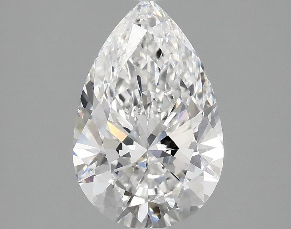 2.06 Carat Pear Shaped Excellent Cut VVS2 IGI Certified Lab Grown Diamond