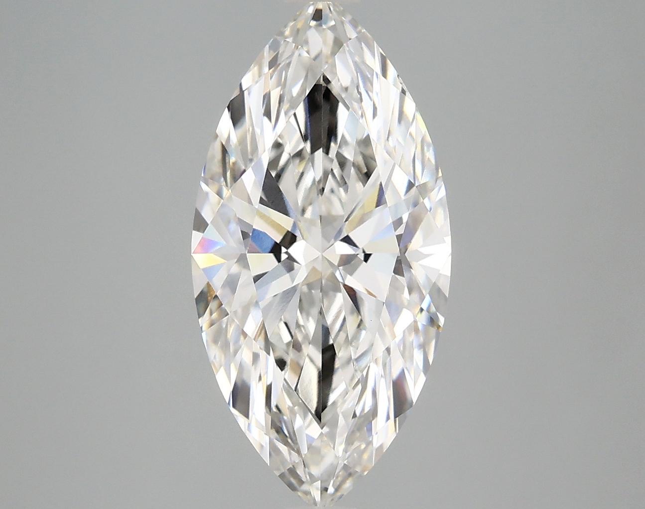 3.08 Carat Marquise Shaped Ideal Cut VS1 IGI Certified Lab Grown Diamond