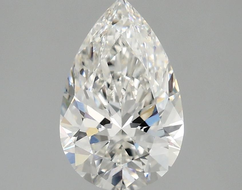 1.59 Carat Pear Shaped Ideal Cut VVS2 IGI Certified Lab Grown Diamond