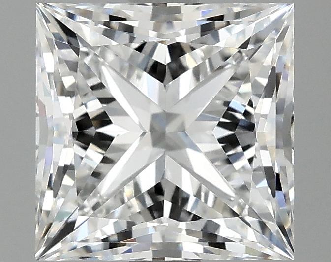 2.08 Carat Princess Shaped Ideal Cut VVS2 IGI Certified Lab Grown Diamond