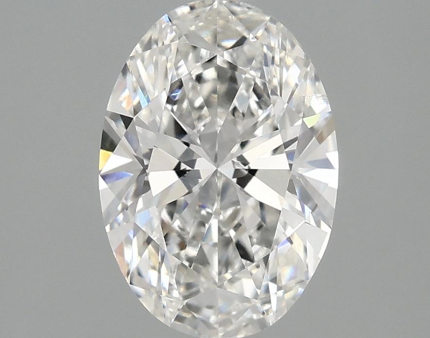 1.47 Carat Oval Shaped Ideal Cut VVS2 IGI Certified Lab Grown Diamond