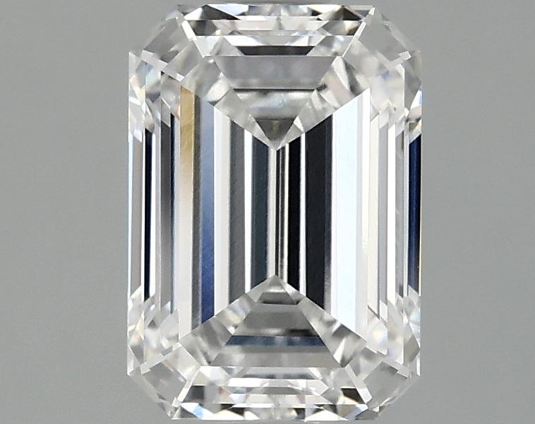 2.06 Carat Emerald Shaped Ideal Cut VVS2 IGI Certified Lab Grown Diamond