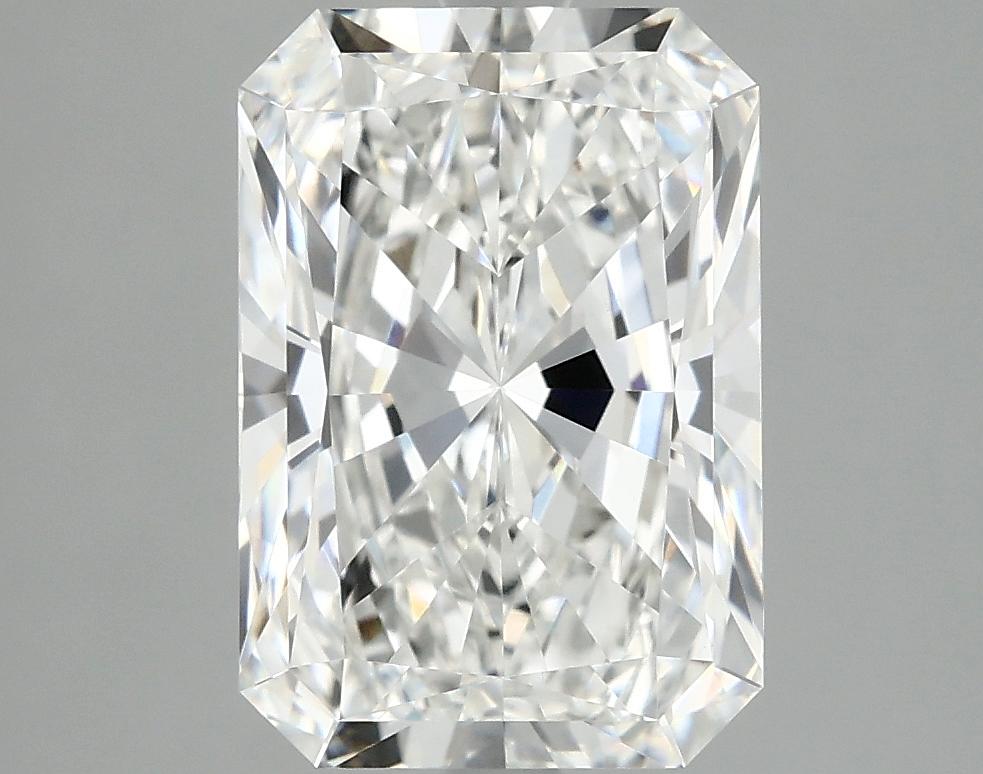 3.74 Carat Radiant Shaped Ideal Cut VVS2 IGI Certified Lab Grown Diamond