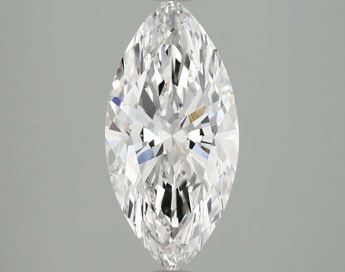 2.51 Carat Marquise Shaped Excellent Cut VVS2 IGI Certified Lab Grown Diamond