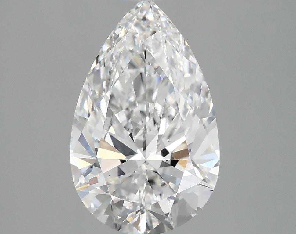 2.05 Carat Pear Shaped Ideal Cut VS1 IGI Certified Lab Grown Diamond