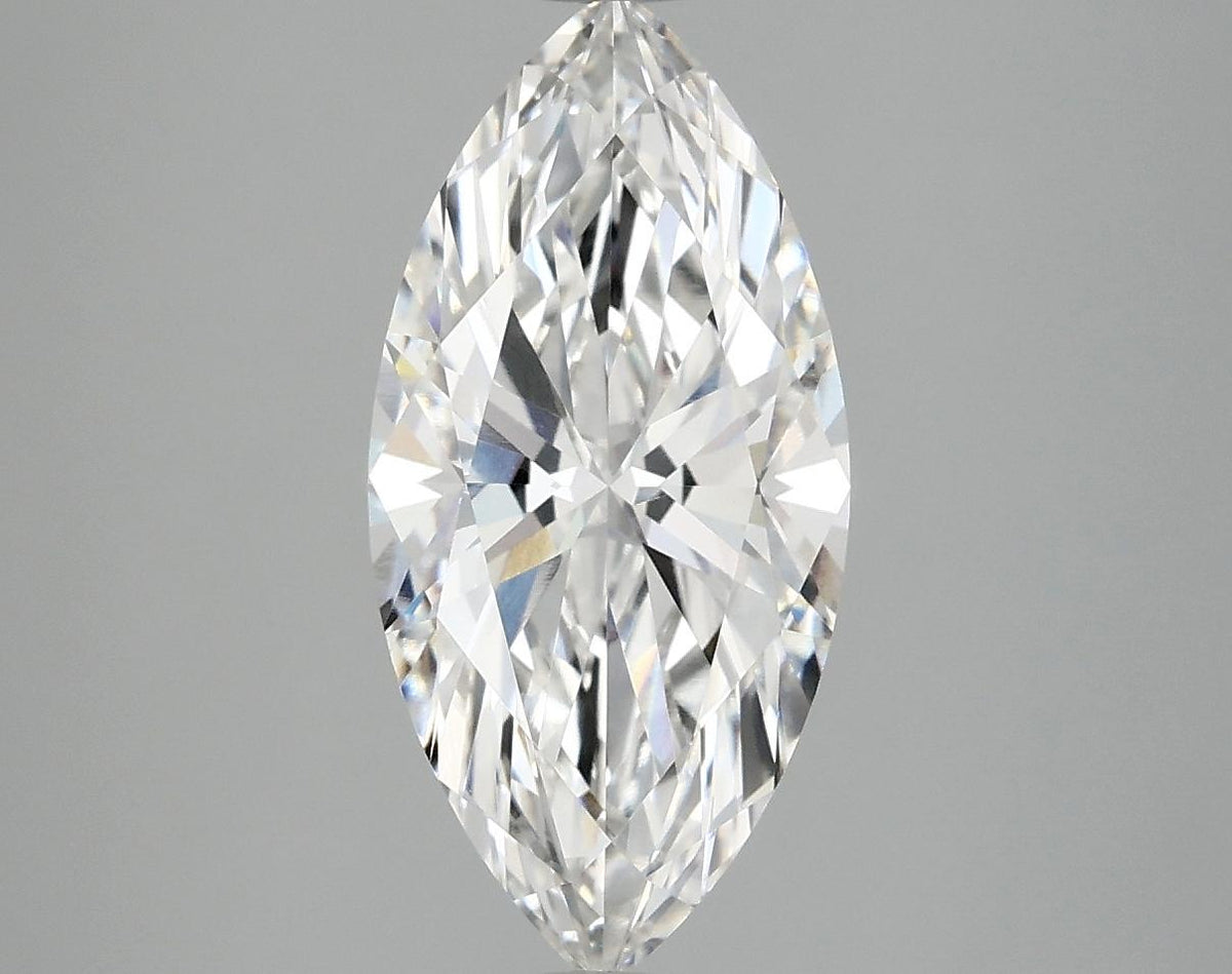 2.59 Carat Marquise Shaped Excellent Cut VS1 IGI Certified Lab Grown Diamond