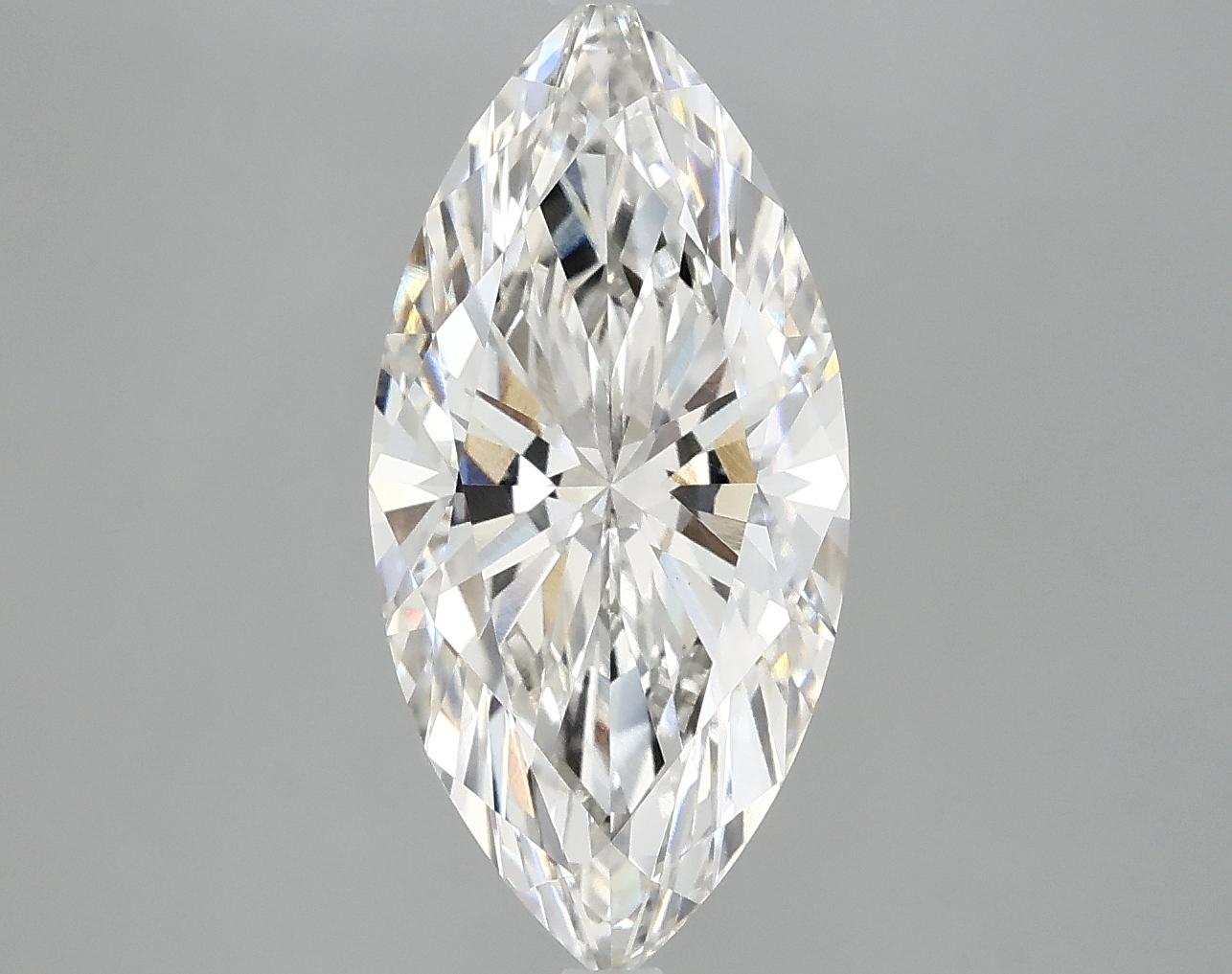 3.06 Carat Marquise Shaped Excellent Cut VVS2 IGI Certified Lab Grown Diamond