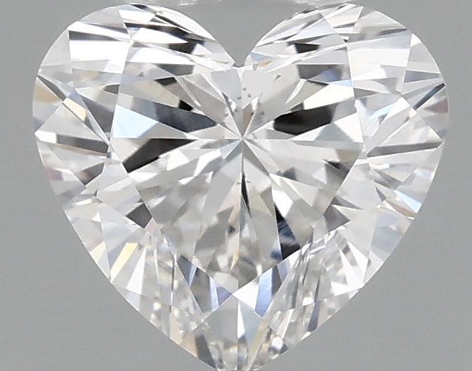 0.97 Carat Heart Shaped Ideal Cut VS2 IGI Certified Lab Grown Diamond