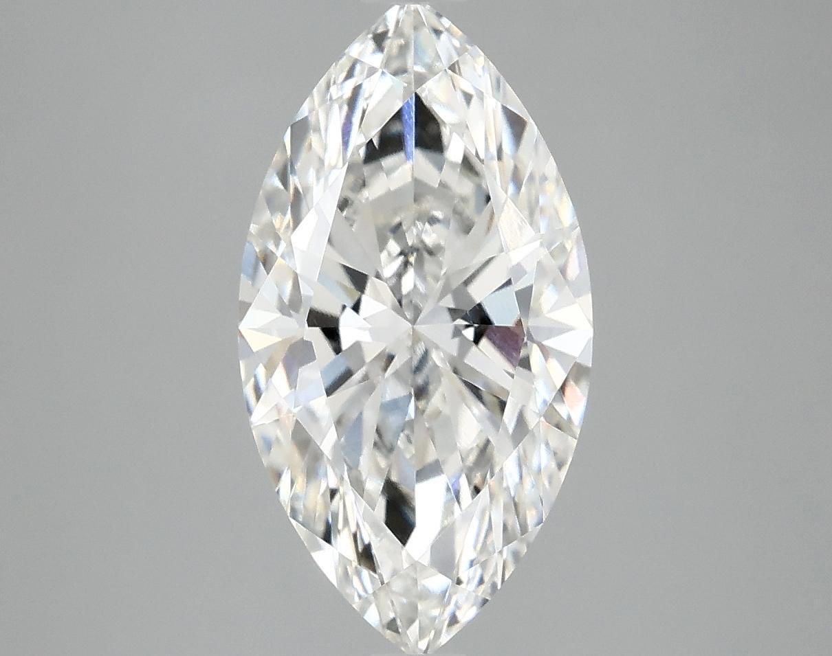 3.05 Carat Marquise Shaped Excellent Cut VVS2 IGI Certified Lab Grown Diamond