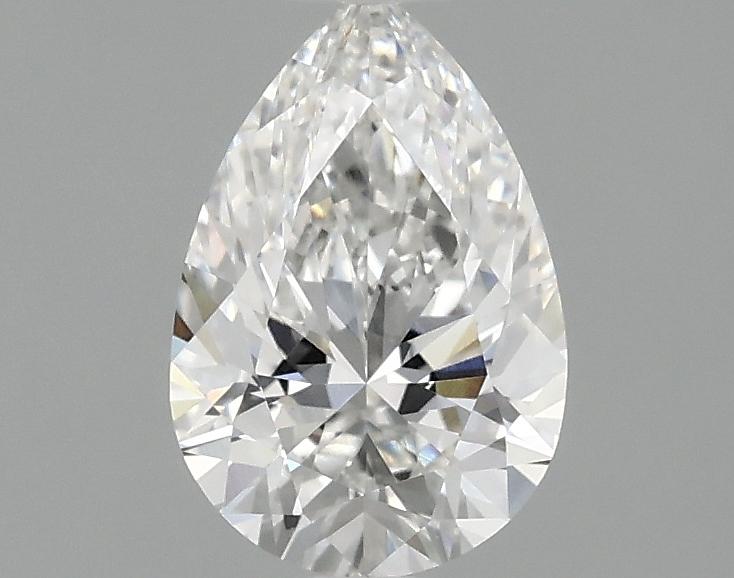 0.98 Carat Pear Shaped Excellent Cut VVS2 IGI Certified Lab Grown Diamond