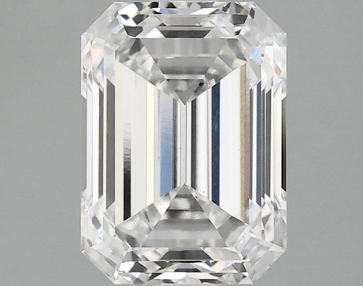 2.1 Carat Emerald Shaped Excellent Cut VS1 IGI Certified Lab Grown Diamond